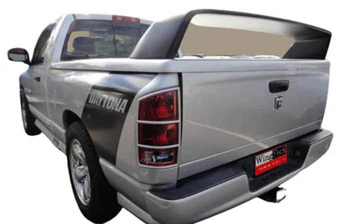 Fiberglass Daytona Style Rear Spoiler 02-20 Dodge Ram